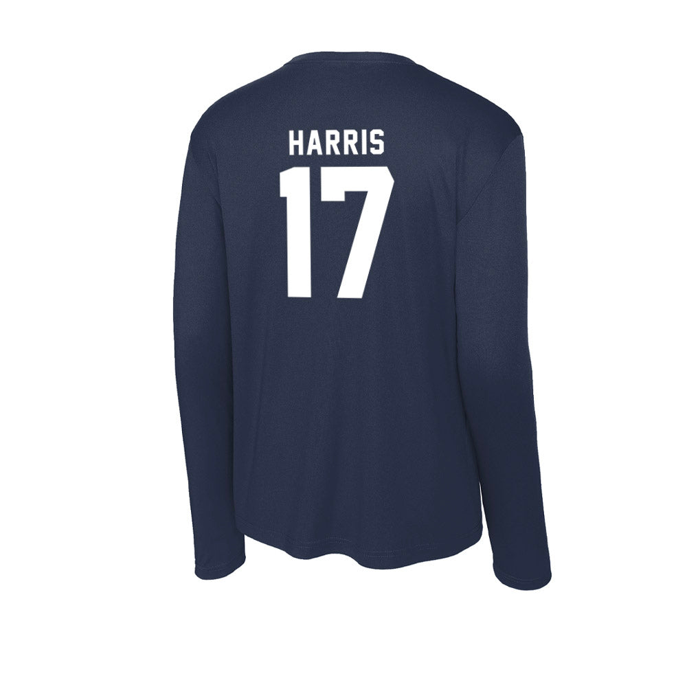 UNF - NCAA Men's Soccer : Jacob Harris - Activewear Long Sleeve T-Shirt-1