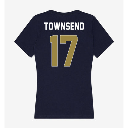 Georgia Southern - NCAA Women's Soccer : Gwenna Townsend - Women's V-Neck T-Shirt-1