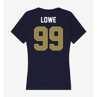 Georgia Southern - NCAA Football : Devan Lowe - Women's V-Neck T-Shirt-1