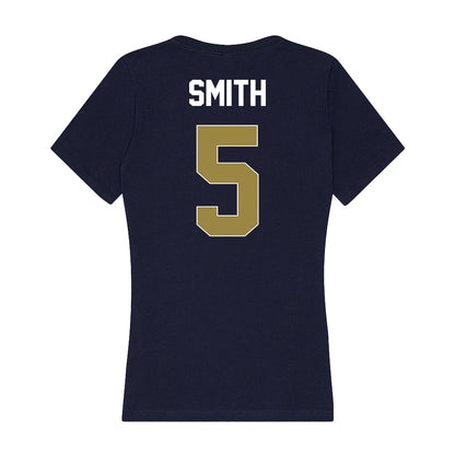 Georgia Southern - NCAA Football : Tajiri Smith - Women's V-Neck T-Shirt-1