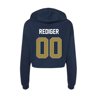 Georgia Southern - NCAA Baseball : JD Rediger - Women's Crop Fleece Hoodie-1