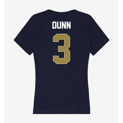 Georgia Southern - NCAA Men's Basketball : Khayri Dunn - Women's V-Neck T-Shirt-1