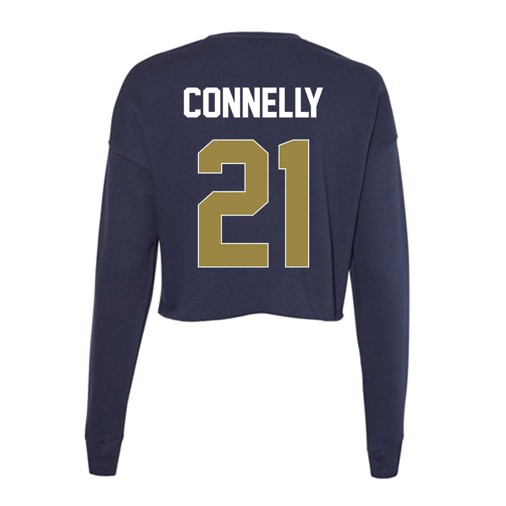 Georgia Southern - NCAA Women's Soccer : Lauren Connelly - Women's Cropped Crew Fleece-1