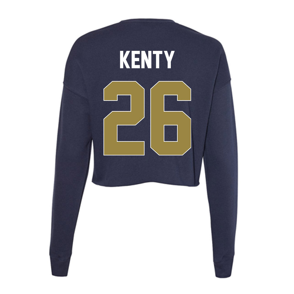 Georgia Southern - NCAA Baseball : Jansen Kenty - Women's Cropped Crew Fleece-1