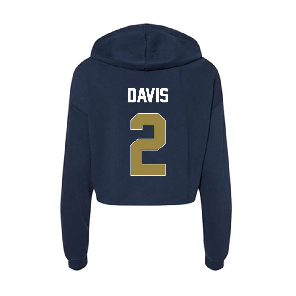 Georgia Southern - NCAA Softball : Emma Davis - Women's Crop Fleece Hoodie-1