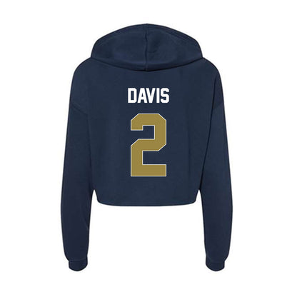 Georgia Southern - NCAA Softball : Emma Davis - Women's Crop Fleece Hoodie-1