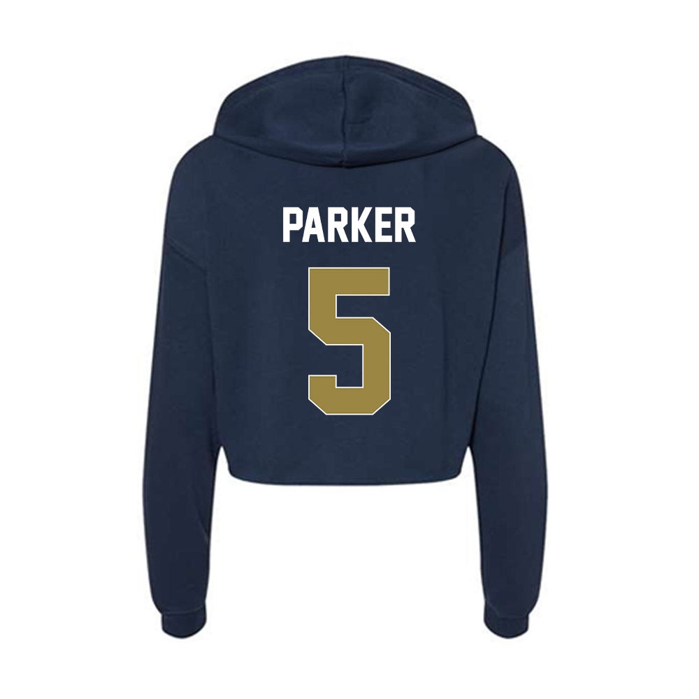 Georgia Southern - NCAA Baseball : Cade Parker - Women's Crop Fleece Hoodie-1