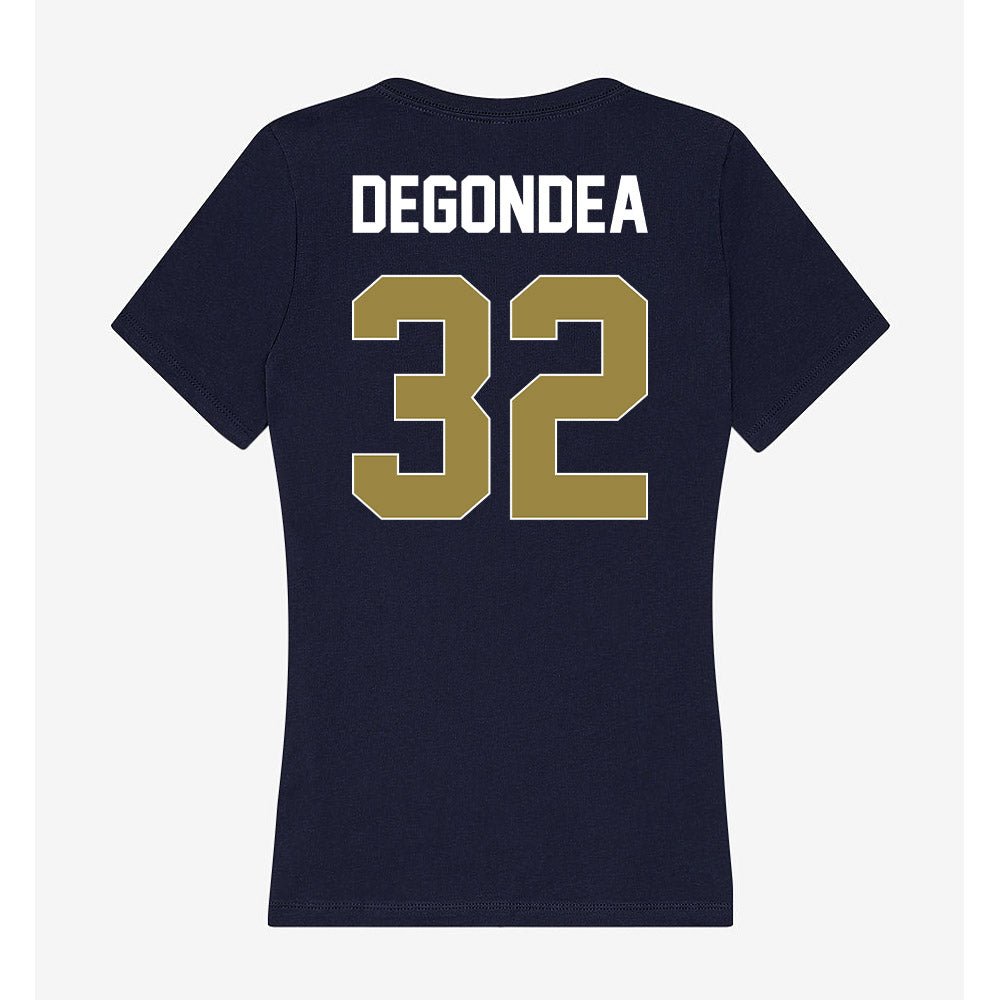 Georgia Southern - NCAA Baseball : Carter DeGondea - Women's V-Neck T-Shirt-1