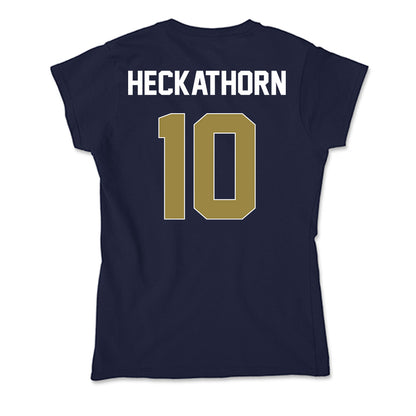 Georgia Southern - NCAA Women's Soccer : Natalie Heckathorn - Soft Style Women’s T-Shirt-1