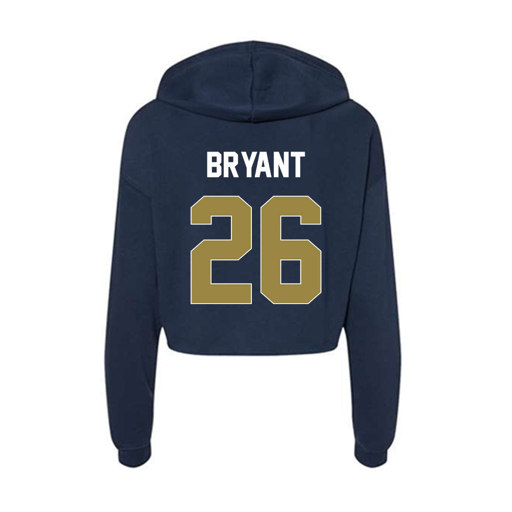 Georgia Southern - NCAA Baseball : Carson Bryant - Women's Crop Fleece Hoodie-1