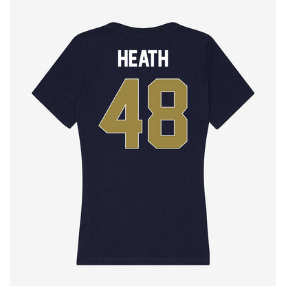 Georgia Southern - NCAA Football : Aubrey Heath - Women's V-Neck T-Shirt-1
