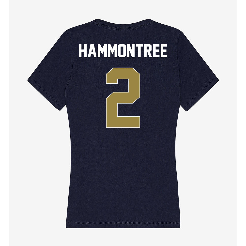 Georgia Southern - NCAA Baseball : Rhett Hammontree - Women's V-Neck T-Shirt-1