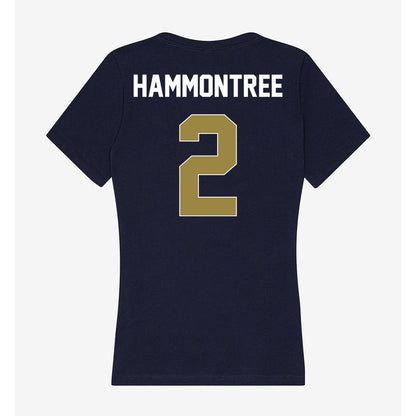Georgia Southern - NCAA Baseball : Rhett Hammontree - Women's V-Neck T-Shirt-1