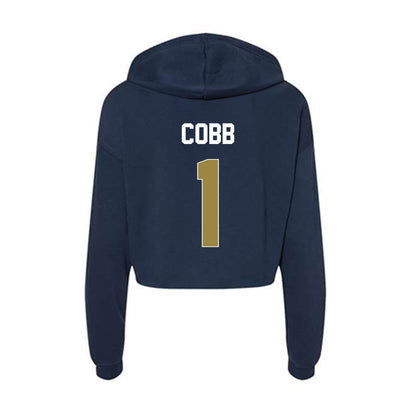 Georgia Southern - NCAA Football : Dalen Cobb - Women's Crop Fleece Hoodie-1