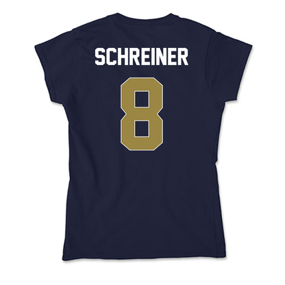 Georgia Southern - NCAA Men's Basketball : Cullen Schreiner - Soft Style Women’s T-Shirt-1