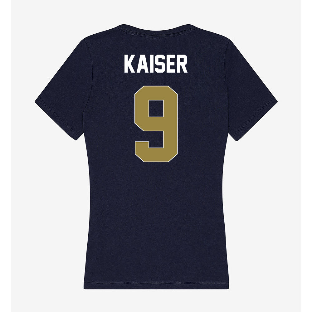 Georgia Southern - NCAA Baseball : JD Kaiser - Women's V-Neck T-Shirt-1