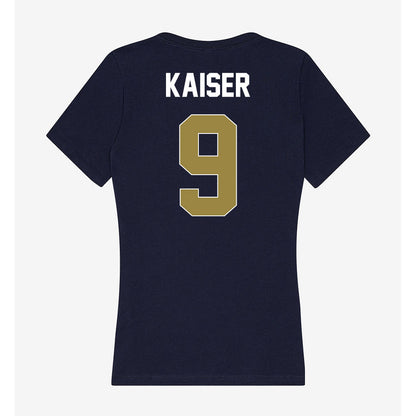 Georgia Southern - NCAA Baseball : JD Kaiser - Women's V-Neck T-Shirt-1