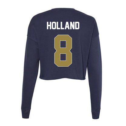 Georgia Southern - NCAA Softball : Bailey Holland - Women's Cropped Crew Fleece-1