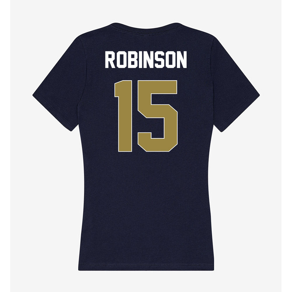 Georgia Southern - NCAA Women's Volleyball : Amelia Robinson - Women's V-Neck T-Shirt-1