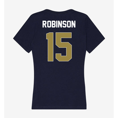 Georgia Southern - NCAA Women's Volleyball : Amelia Robinson - Women's V-Neck T-Shirt-1