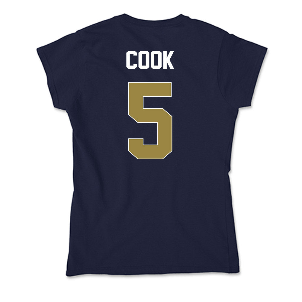 Georgia Southern - NCAA Women's Soccer : Kaitlin Cook - Soft Style Women’s T-Shirt-1