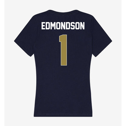 Georgia Southern - NCAA Softball : Alexis Edmondson - Women's V-Neck T-Shirt-1