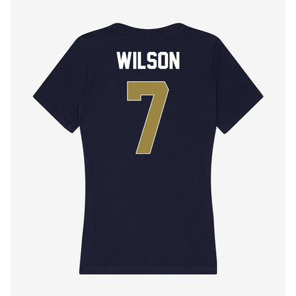 Georgia Southern - NCAA Women's Soccer : Kendall Wilson - Women's V-Neck T-Shirt-1