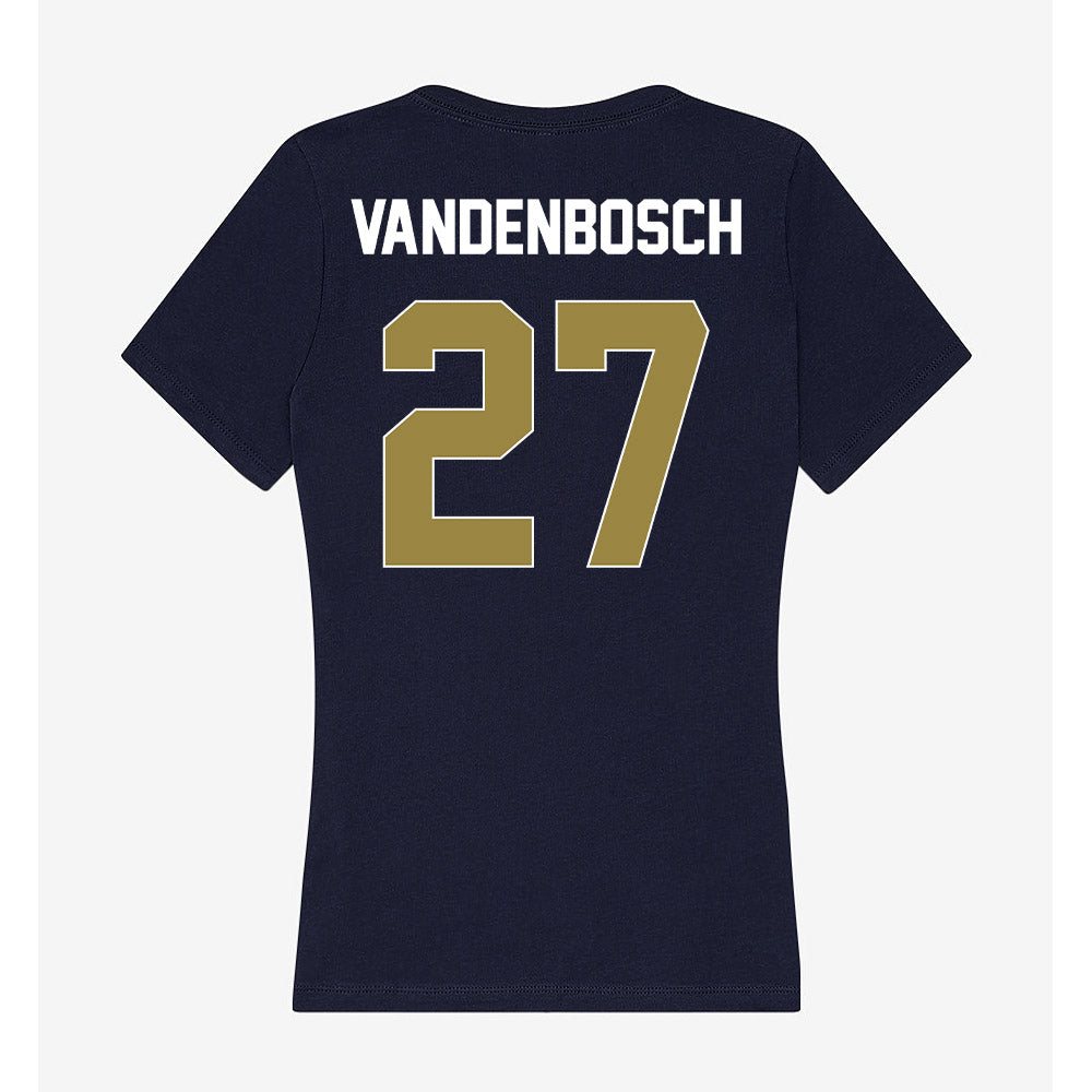Georgia Southern - NCAA Baseball : Evan Vandenbosch - Women's V-Neck T-Shirt-1