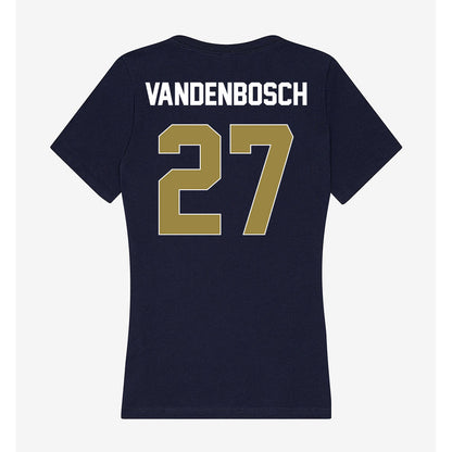 Georgia Southern - NCAA Baseball : Evan Vandenbosch - Women's V-Neck T-Shirt-1