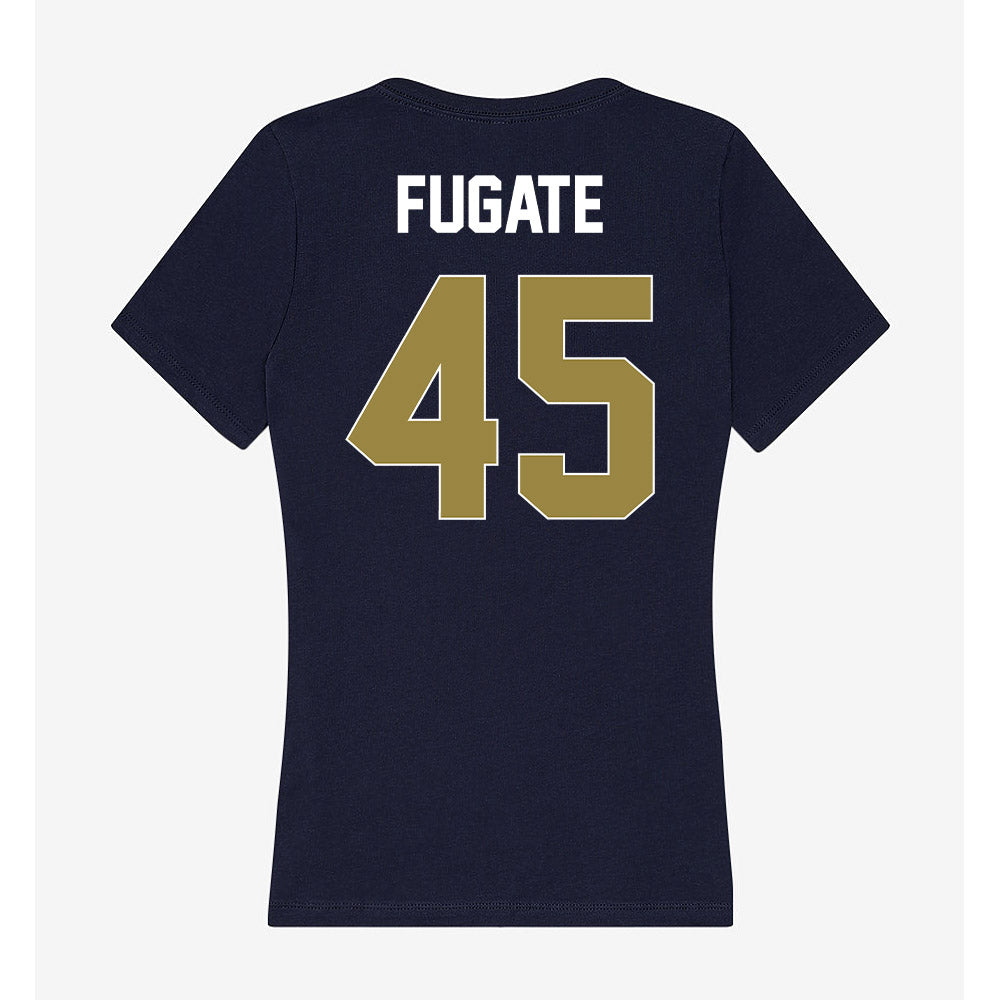 Georgia Southern - NCAA Baseball : Connor Fugate - Women's V-Neck T-Shirt-1