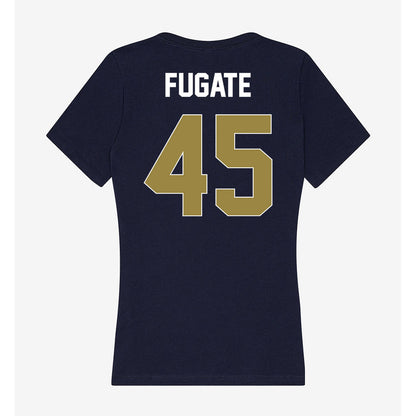 Georgia Southern - NCAA Baseball : Connor Fugate - Women's V-Neck T-Shirt-1