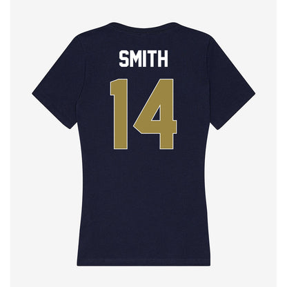 Georgia Southern - NCAA Baseball : Davis Smith - Women's V-Neck T-Shirt-1