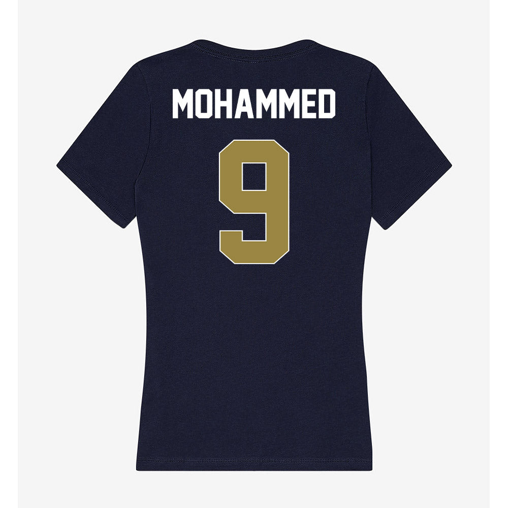 Georgia Southern - NCAA Women's Soccer : Aaliyah Mohammed - Women's V-Neck T-Shirt-1