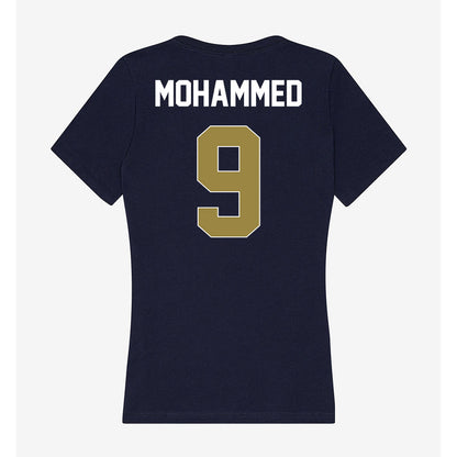 Georgia Southern - NCAA Women's Soccer : Aaliyah Mohammed - Women's V-Neck T-Shirt-1