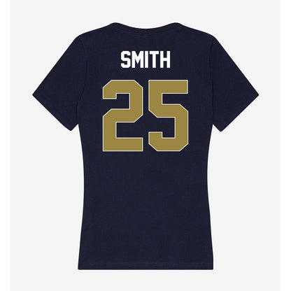 Georgia Southern - NCAA Football : Alex Smith - Women's V-Neck T-Shirt-1