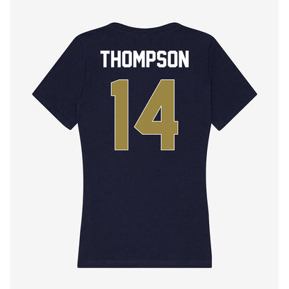 Georgia Southern - NCAA Baseball : Kaden Thompson - Women's V-Neck T-Shirt-1