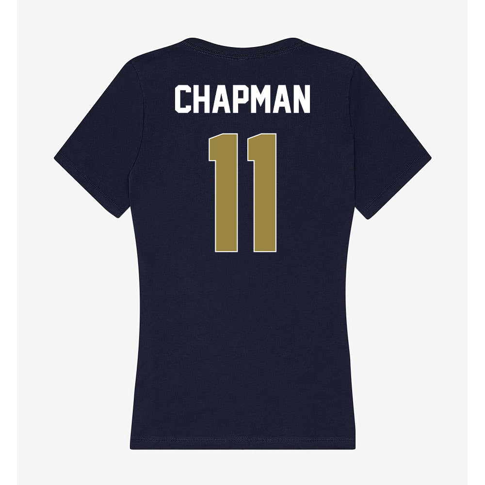 Georgia Southern - NCAA Women's Soccer : Emma Chapman - Women's V-Neck T-Shirt-1