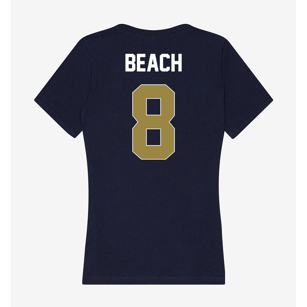 Georgia Southern - NCAA Women's Soccer : Maryann Beach - Women's V-Neck T-Shirt-1