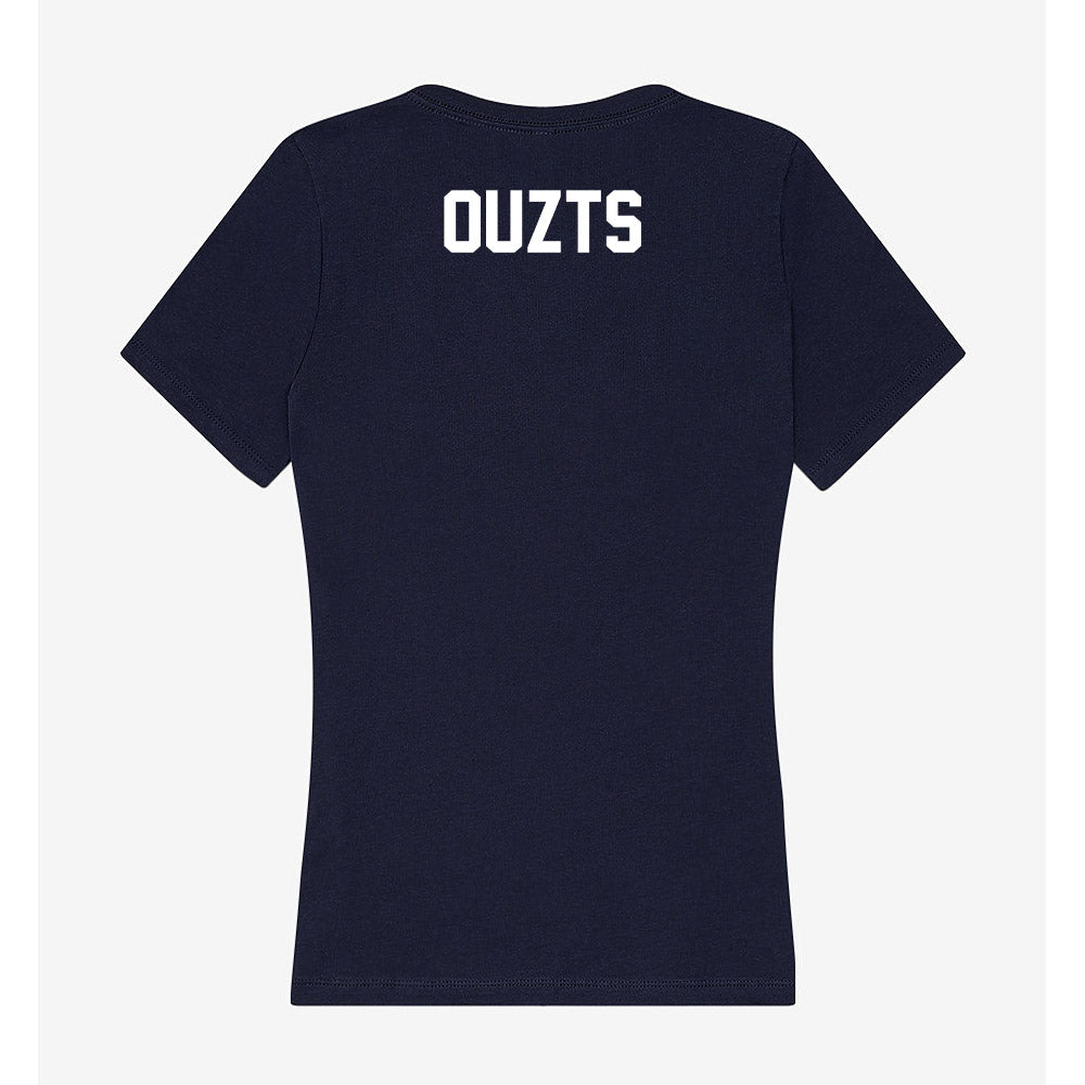 Georgia Southern - NCAA Women's Swimming & Diving : Sally Ouzts - Women's V-Neck T-Shirt-1