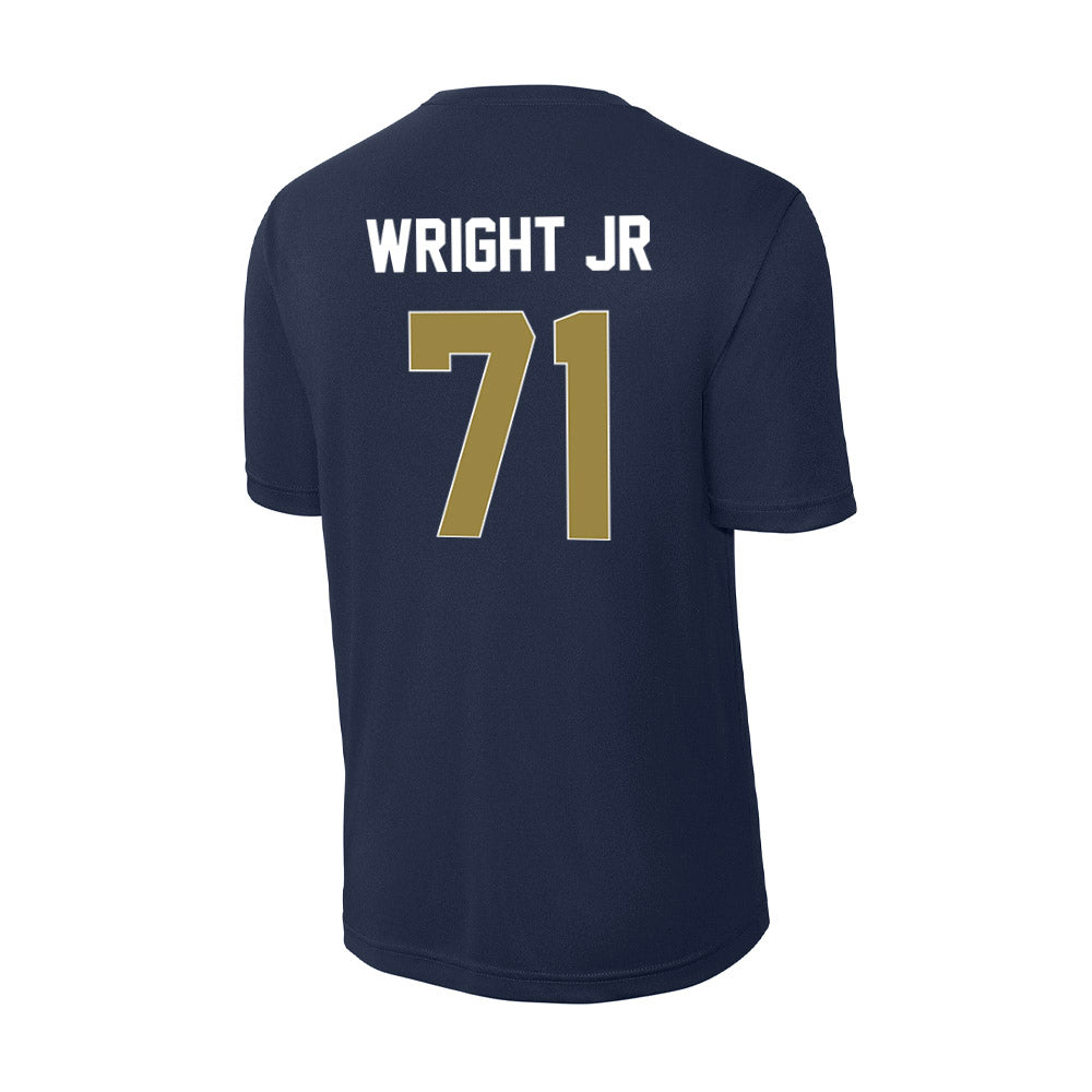 Georgia Southern - NCAA Football : Robert Wright Jr - Activewear T-Shirt-1