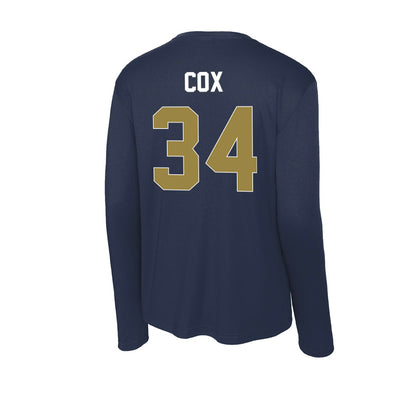 Georgia Southern - NCAA Men's Soccer : Justin Cox - Activewear Long Sleeve T-Shirt-1