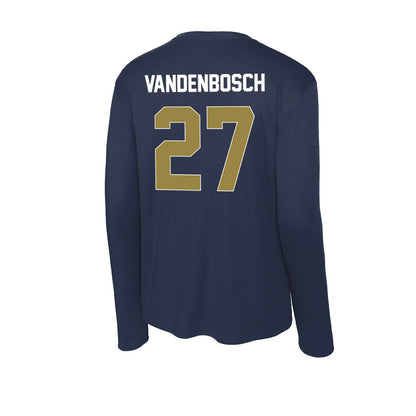 Georgia Southern - NCAA Baseball : Evan Vandenbosch - Activewear Long Sleeve T-Shirt-1