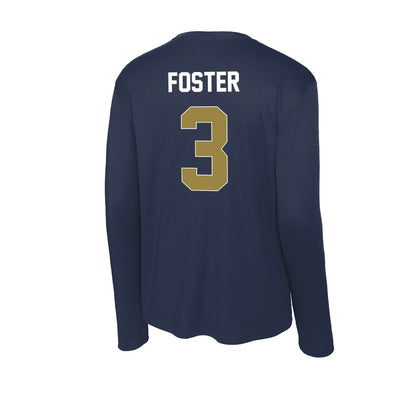 Georgia Southern - NCAA Baseball : Cameron Foster - Activewear Long Sleeve T-Shirt-1