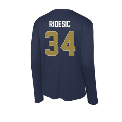 Georgia Southern - NCAA Men's Basketball : Pavle Ridesic - Activewear Long Sleeve T-Shirt-1