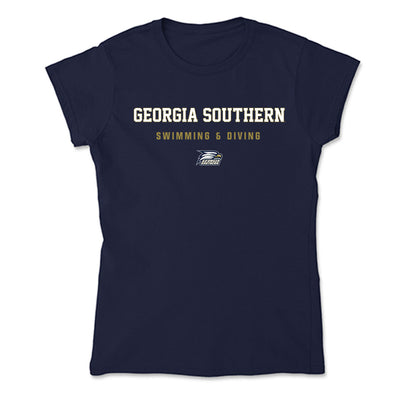 Georgia Southern - NCAA Women's Swimming & Diving : Ava Mallon - Soft Style Women’s T-Shirt-0