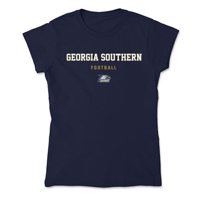 Georgia Southern - NCAA Football : Caleb Moore - Soft Style Women’s T-Shirt-0