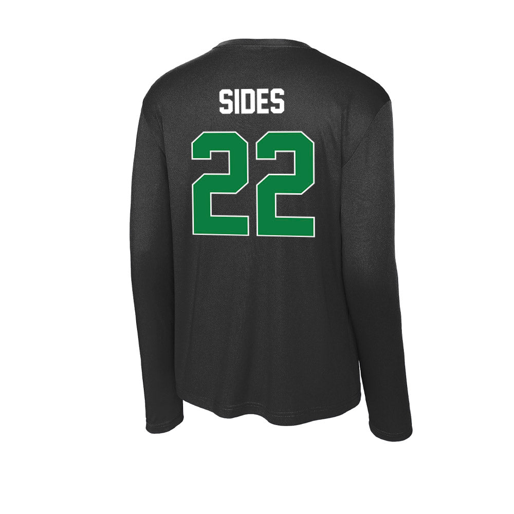 North Texas - NCAA Football : Landon Sides - Activewear Long Sleeve T-Shirt-1