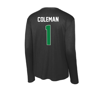 North Texas - NCAA Football : Miles Coleman - Activewear Long Sleeve T-Shirt-1