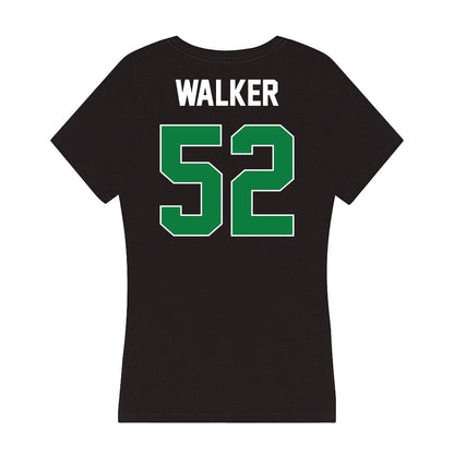 North Texas - NCAA Football : Jenson Walker - Women's V-Neck T-Shirt-1