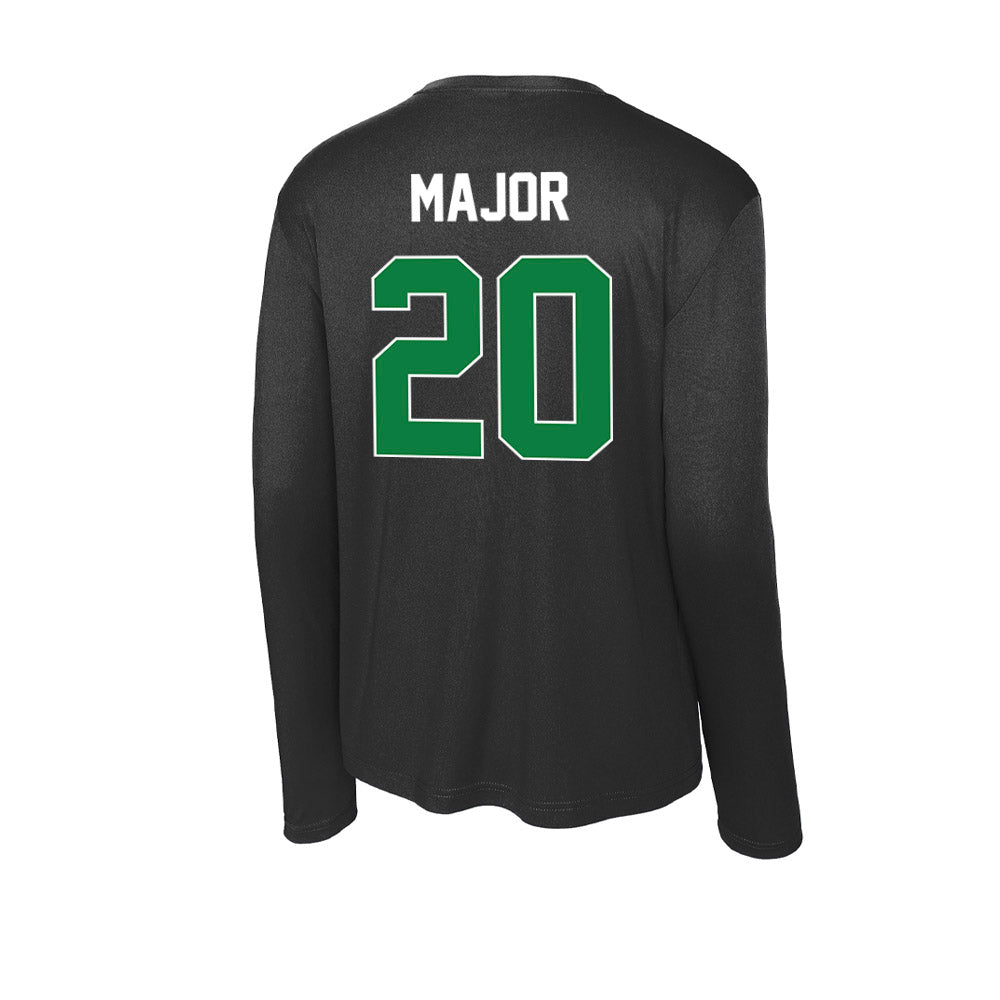 North Texas - NCAA Women's Soccer : Abigail Major - Activewear Long Sleeve T-Shirt-1